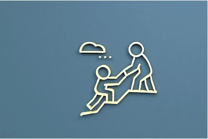 Astronaut in the air